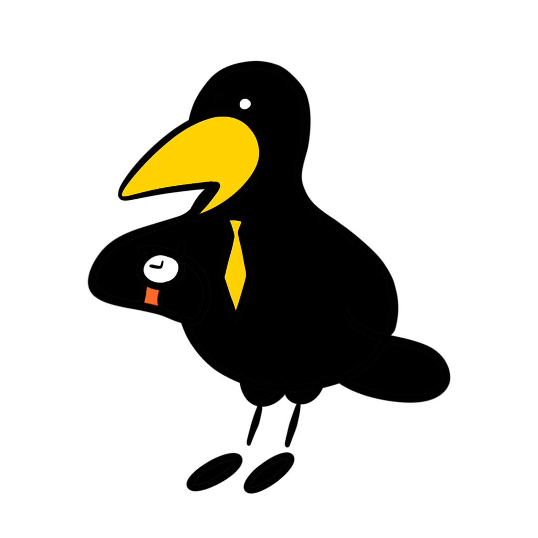 カラス フリーなイラスト素材集 フリイラくん
