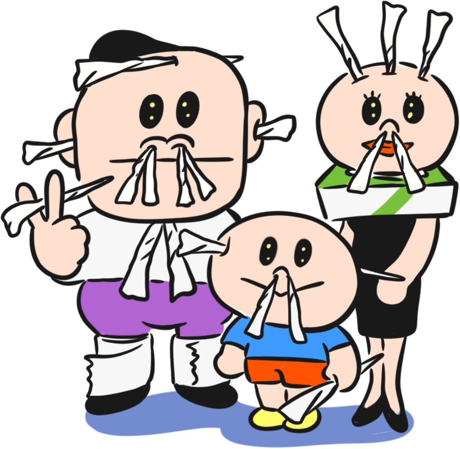 こより刺しファミリー